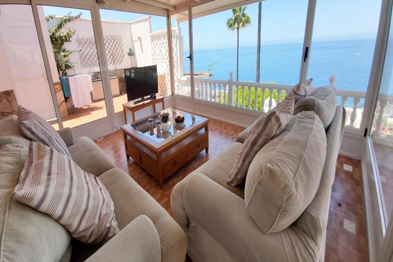 Sunset Balcony With Ocean Views Villa Mogan Exterior photo